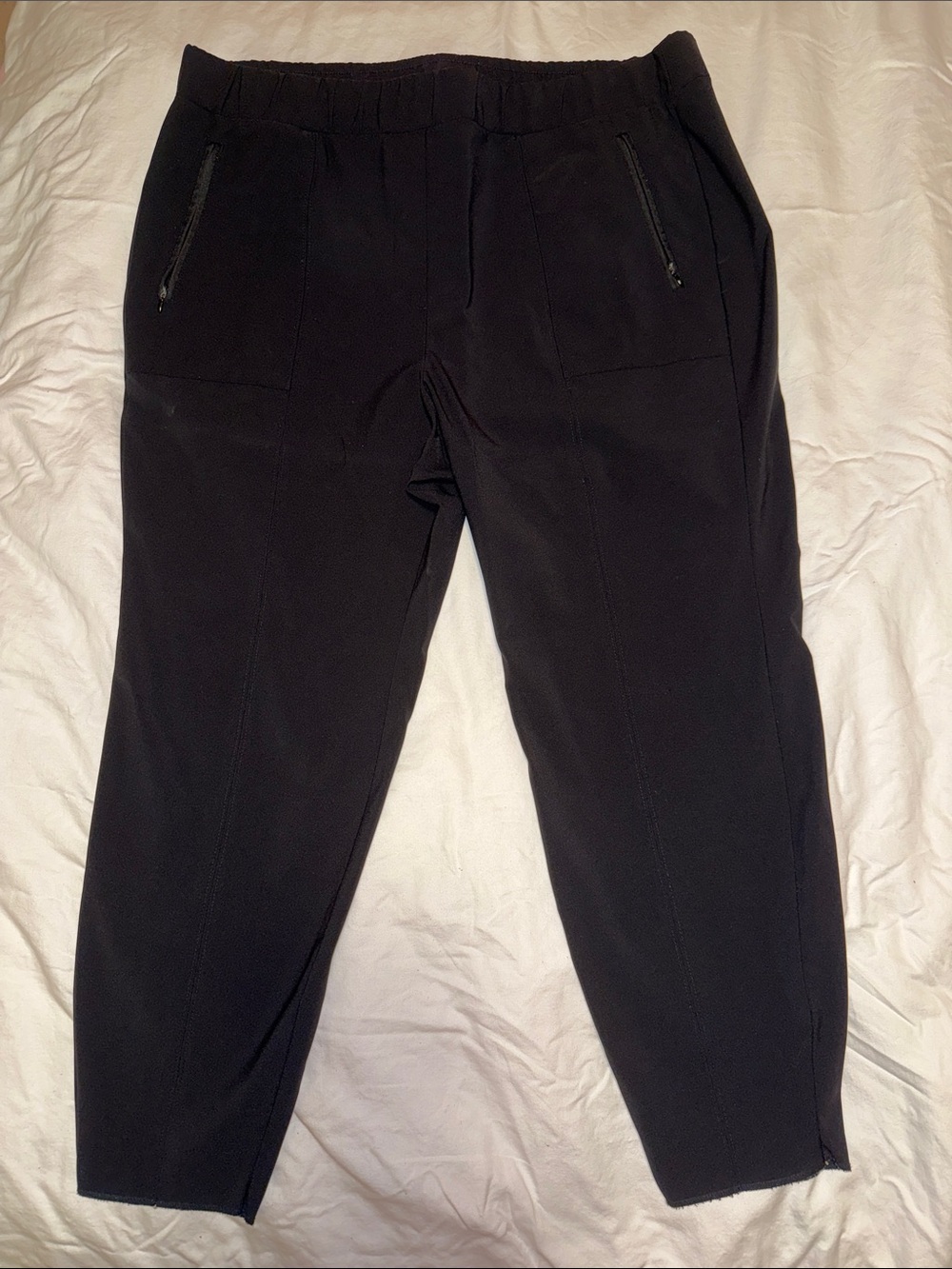 Lane Bryant Black Pull-On Jogger Pants